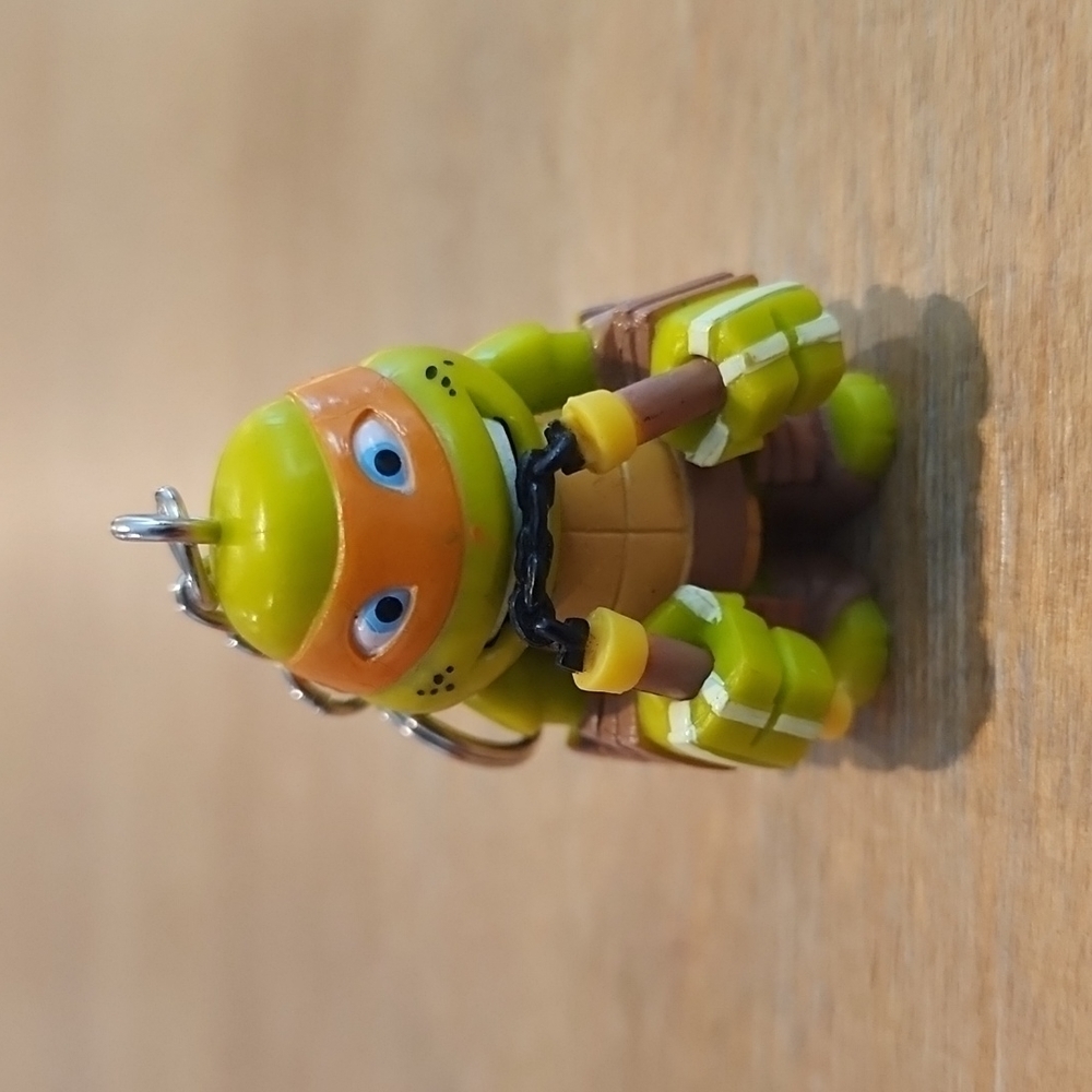 Teenage Mutant Ninja Turtle Keychain 2014 Viacom